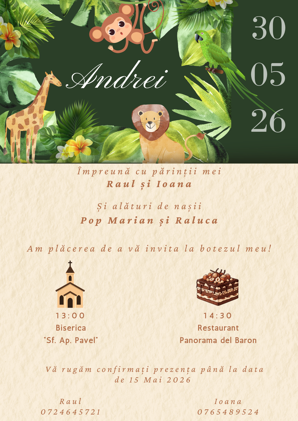 In the Jungle - Printată