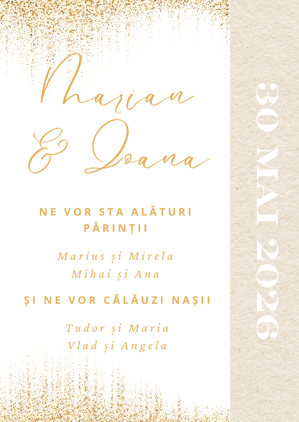 Pure Golden - Printată