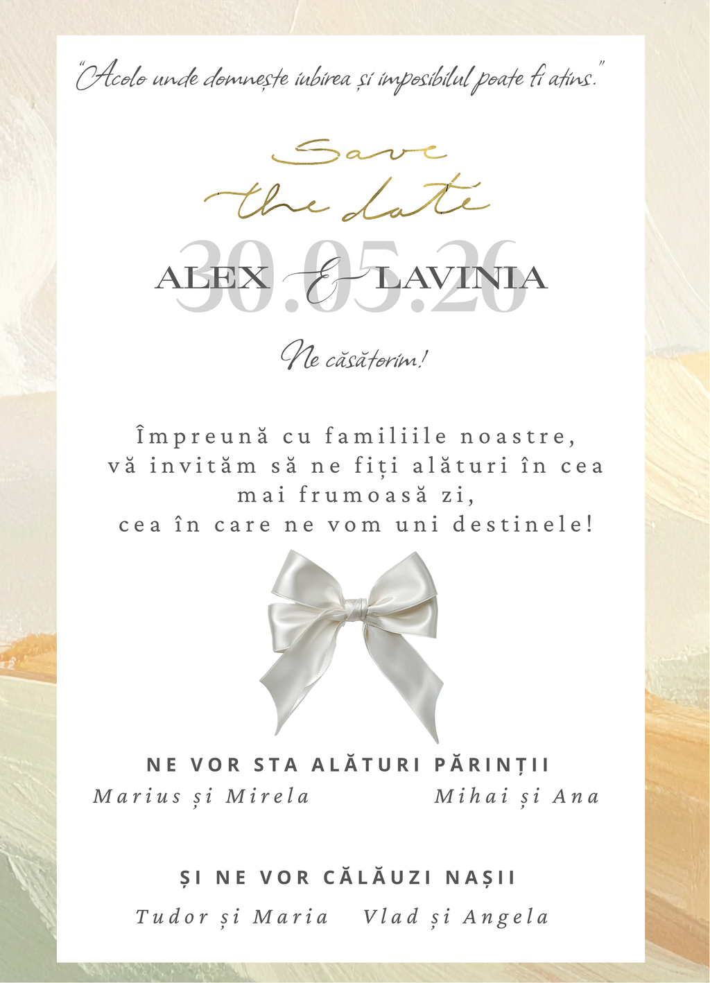 Gold Envelope - Printată