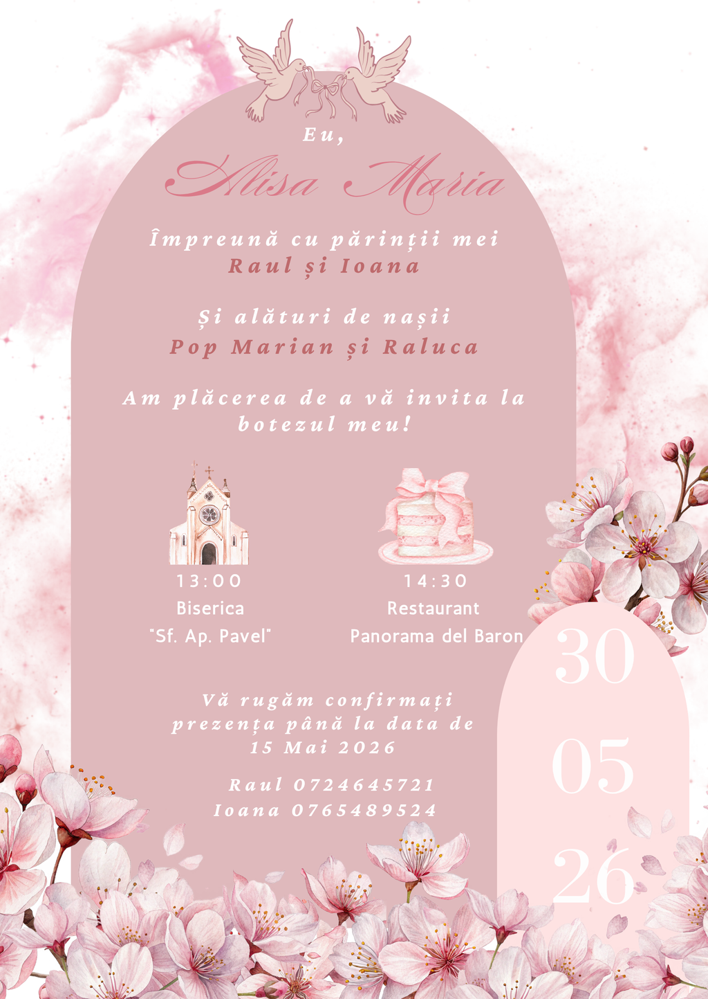 Cherry Blossom - Printată