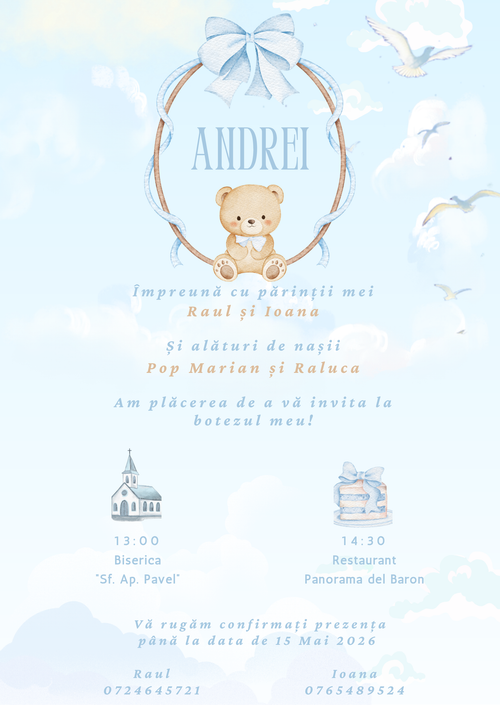Baby Blue - Printată