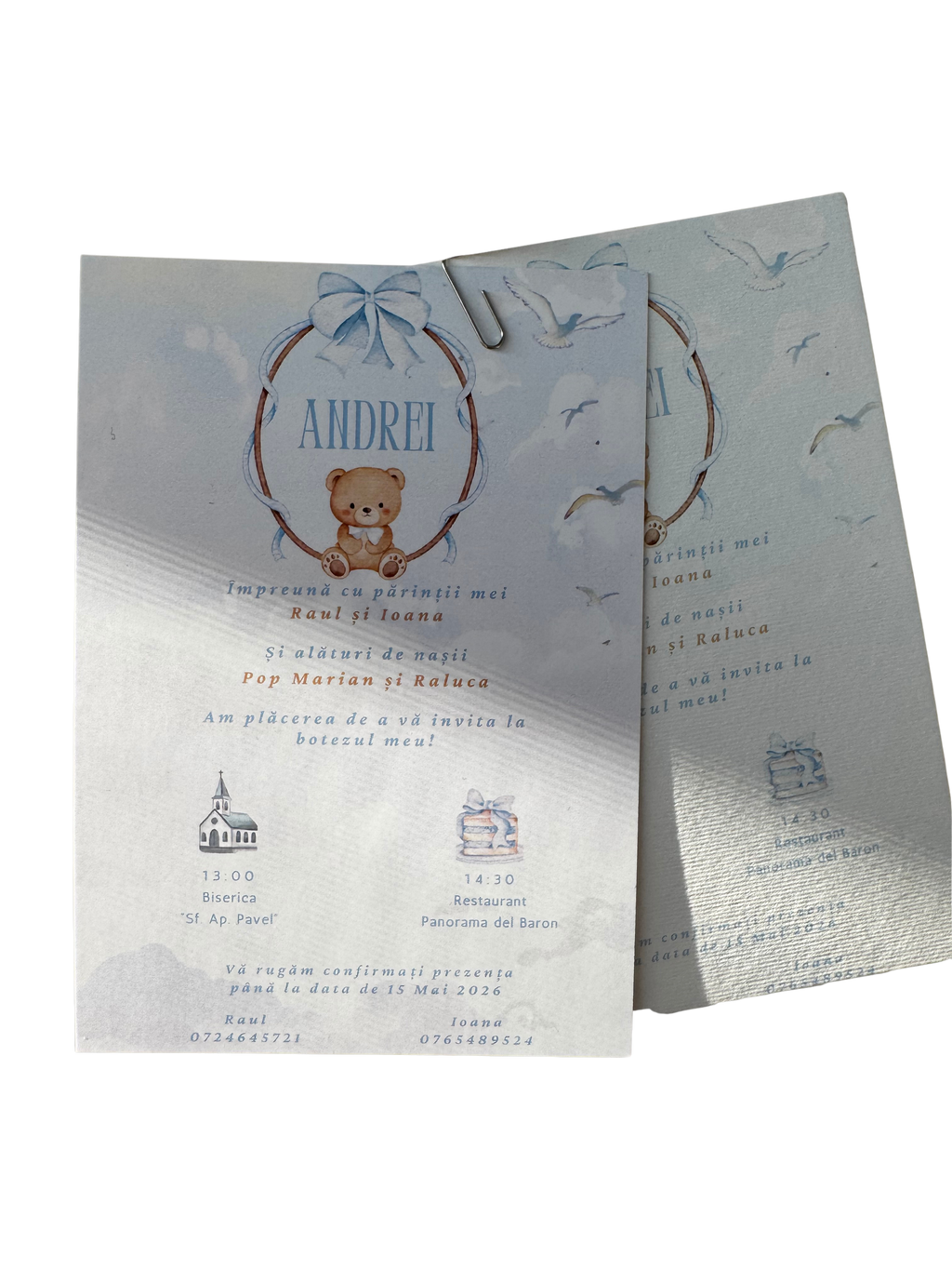 Baby Blue - Printată