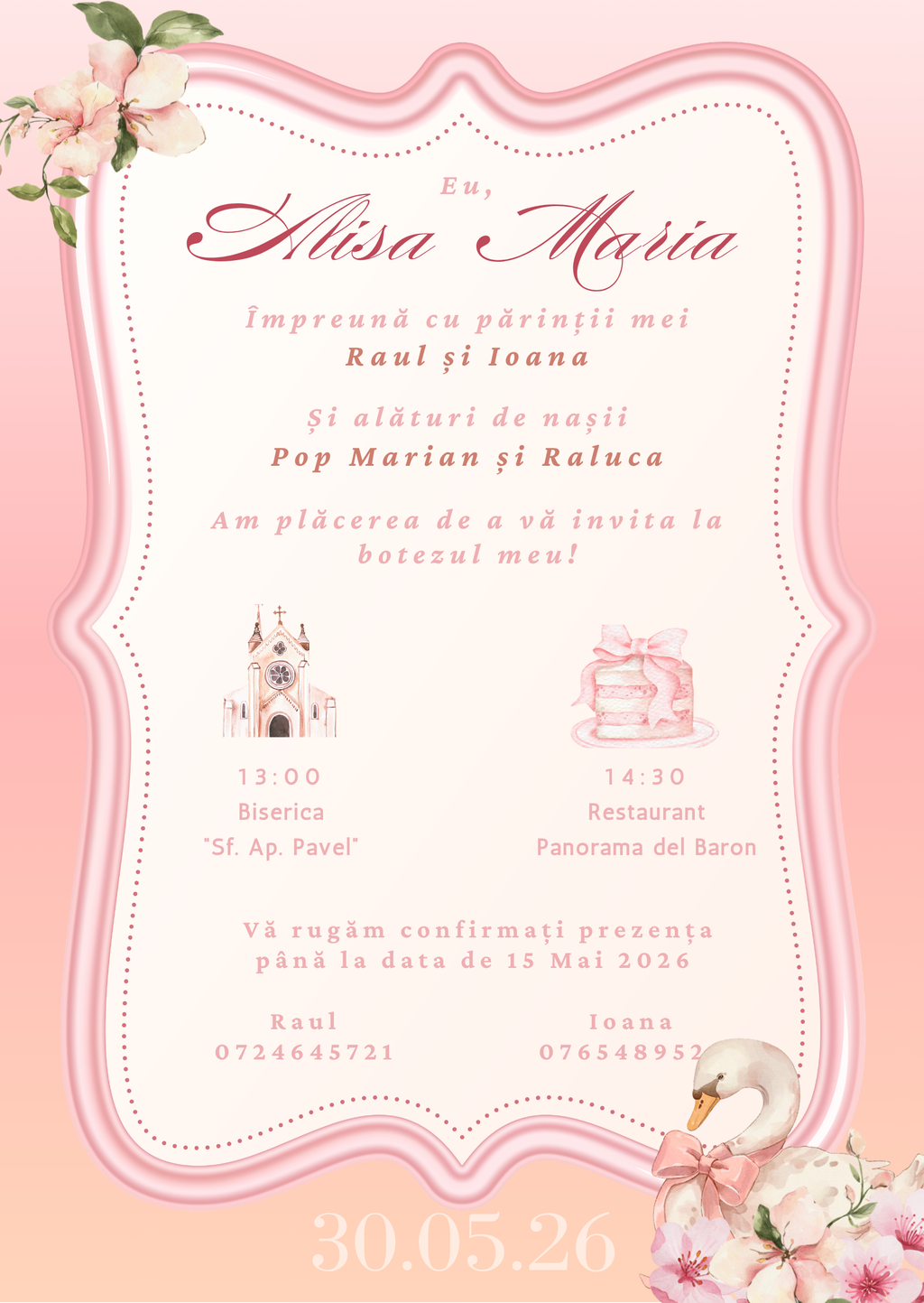 Swan Lady - Printată
