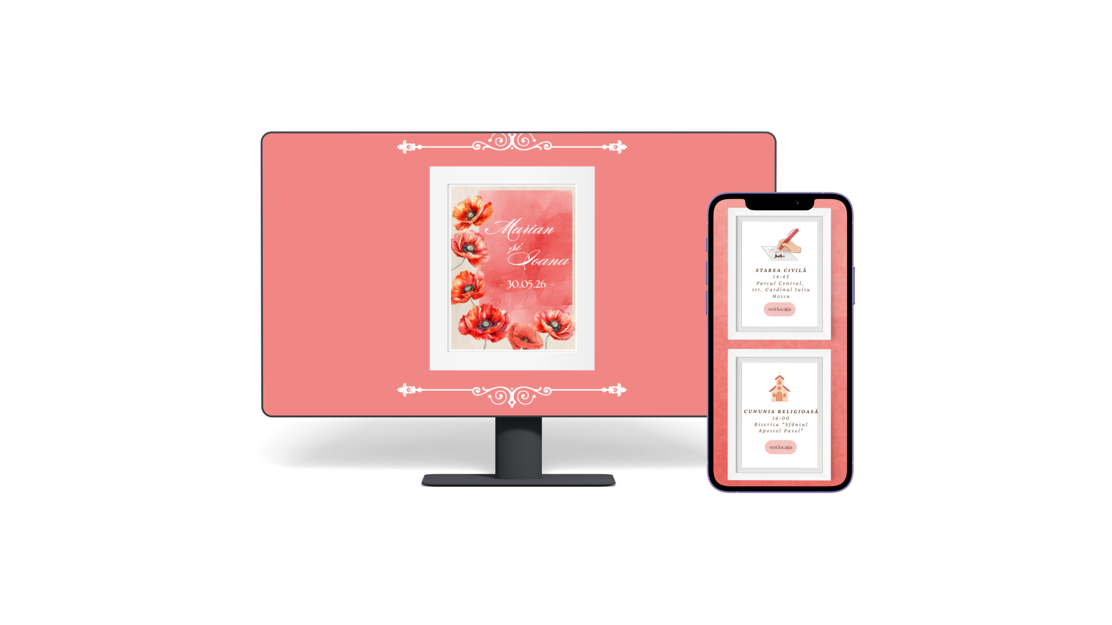 Blushing Poppies - Website