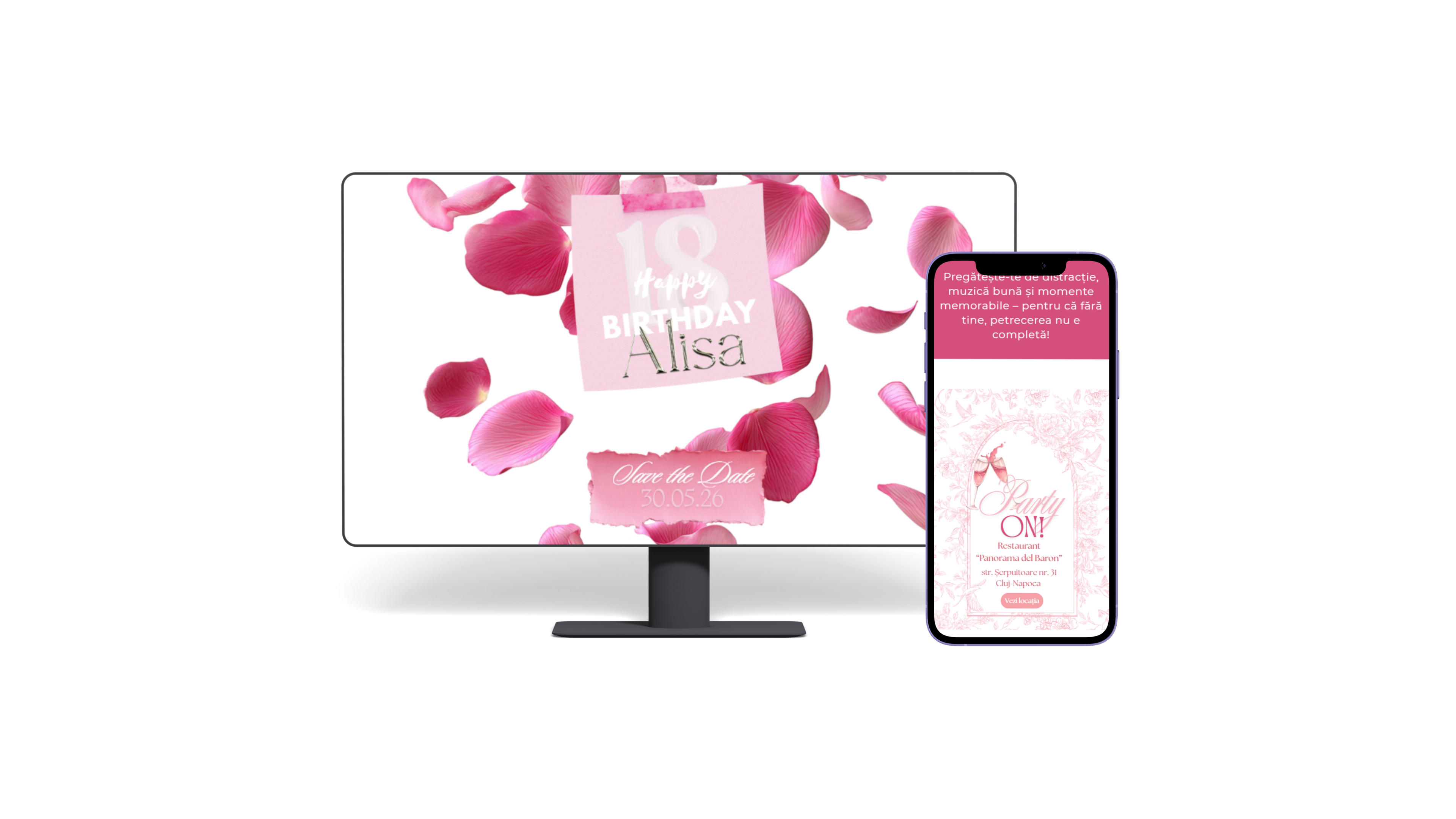 Pink Glam - Website