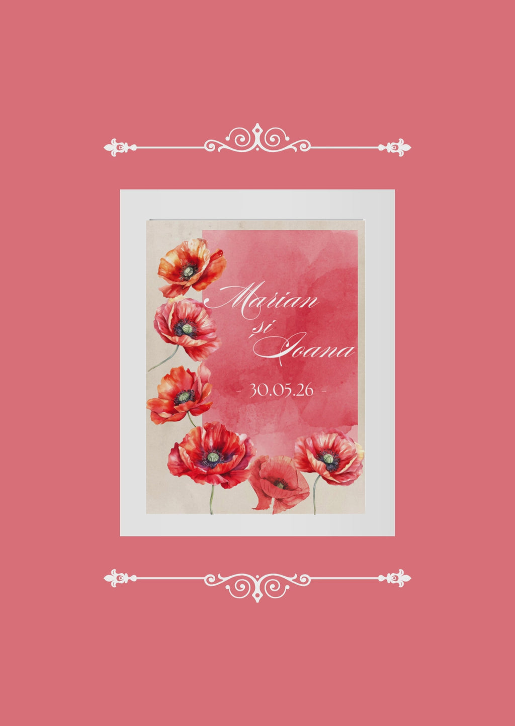 Blushing Poppies - Digitală