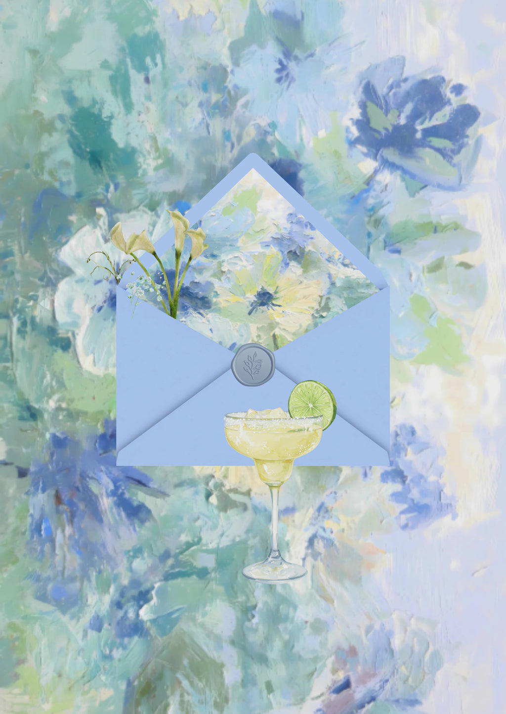 Blue Envelope - Digitală